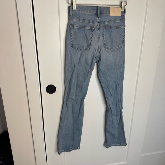 Everlane The Cheeky Bootcut Jean Light Wash Denim High Rise Size 23 - Picture 5 of 6